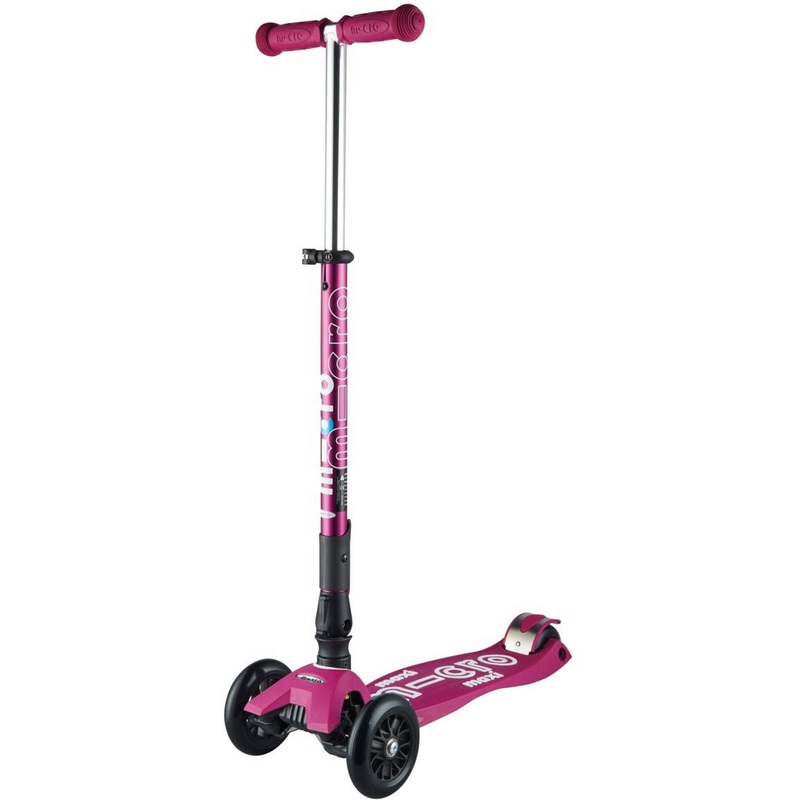 Micro Kickboard Maxi Deluxe Folding Scooter – Berry Red