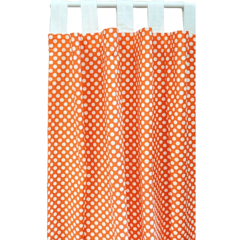 New Arrivals Zig Zag Tangerine Window Panels