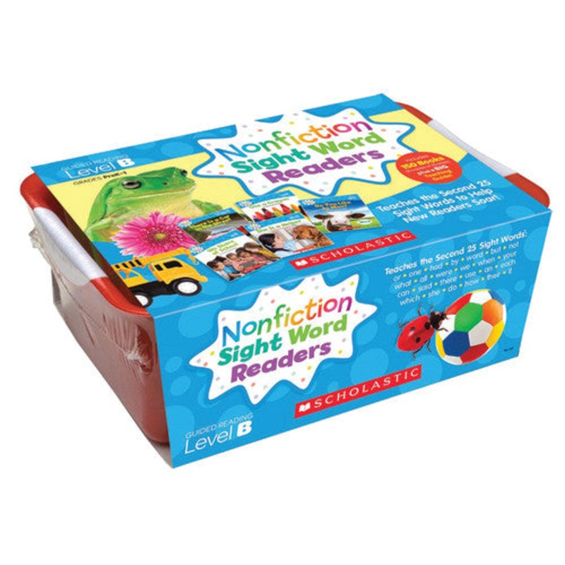 Nonfiction Sight Word Readers Guided Reading Level B (Classroom Set)