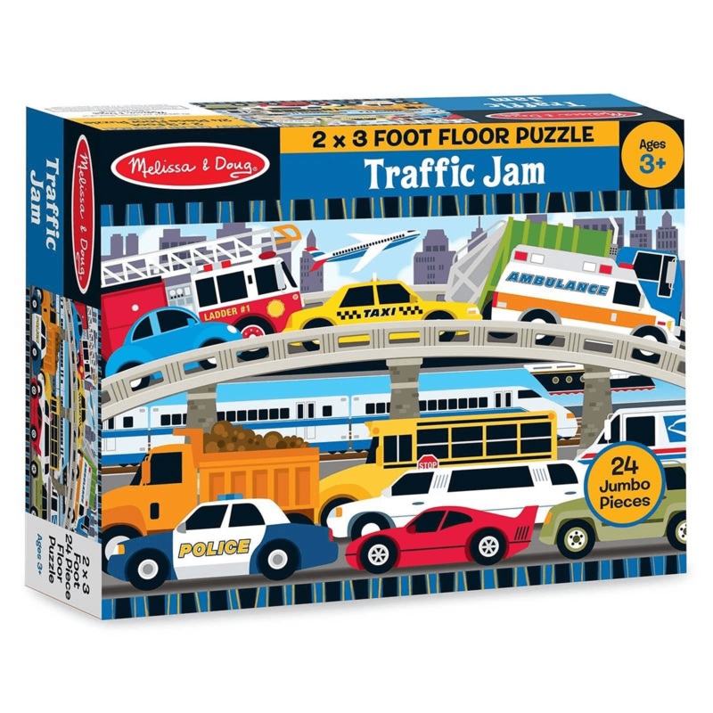 Traffic Jam Floor Puzzle