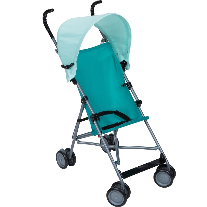 Umbrella Stroller with Canopy – Teal (See Description)