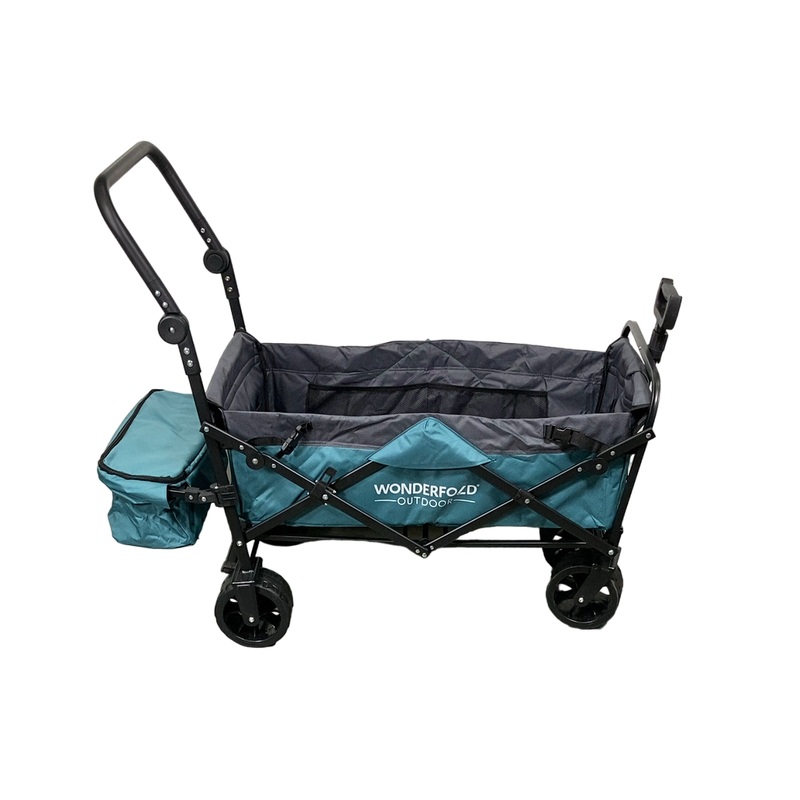 Wonderfold S3 Outdoor Utility Wagon, Aqua Grey