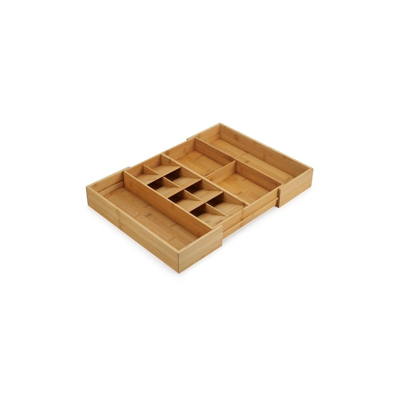 Bamboo Expanding Utensil and Cutlery Drawer Organizer