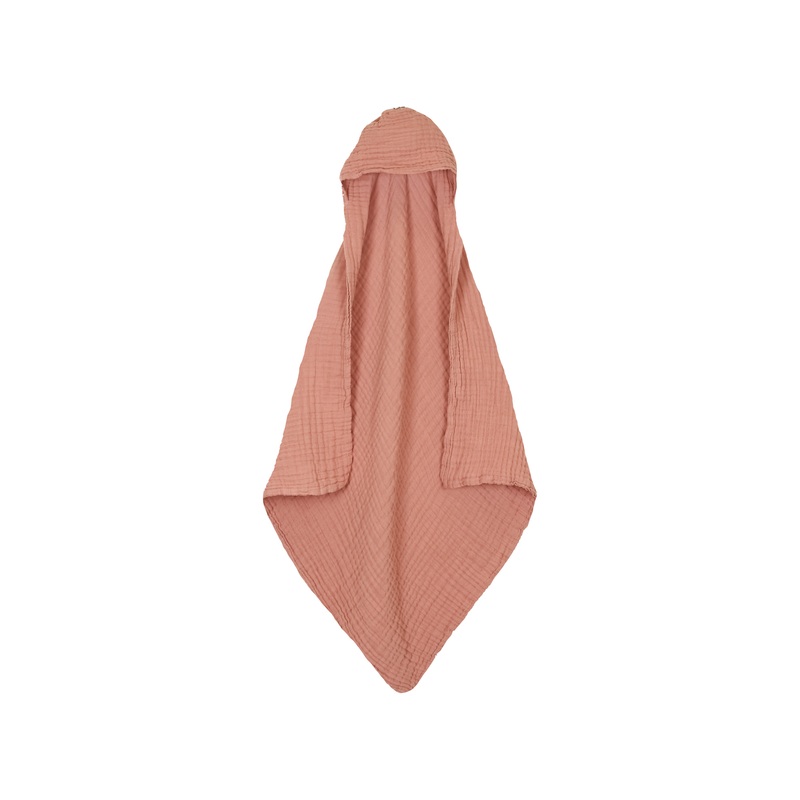 Bath – Infant Hooded Towel – Rose
