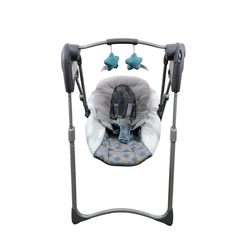 Graco Slim Spaces Compact Baby Swing, Tilden