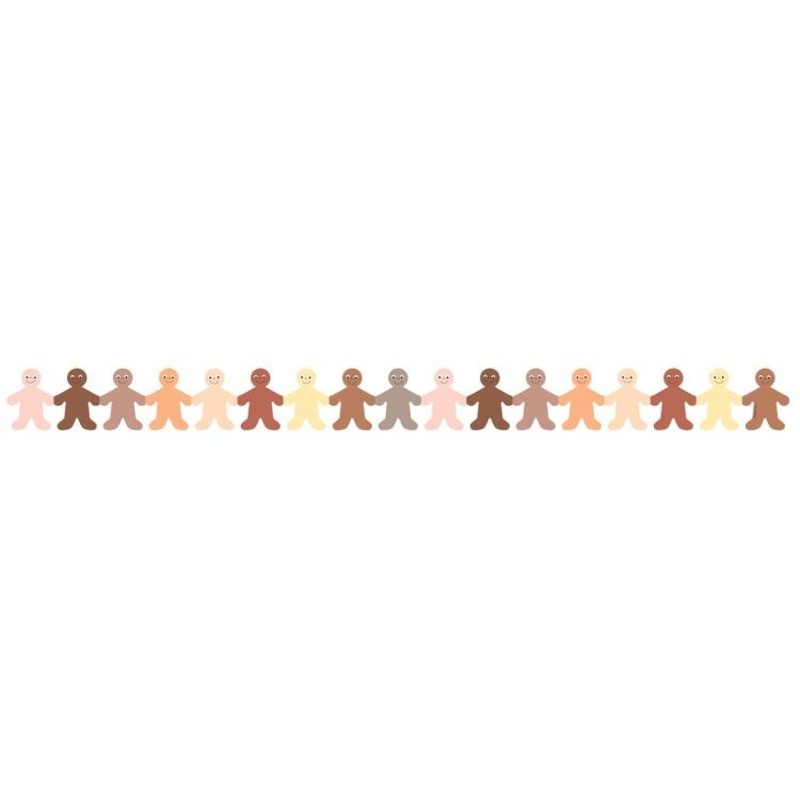 Multiculural People Border