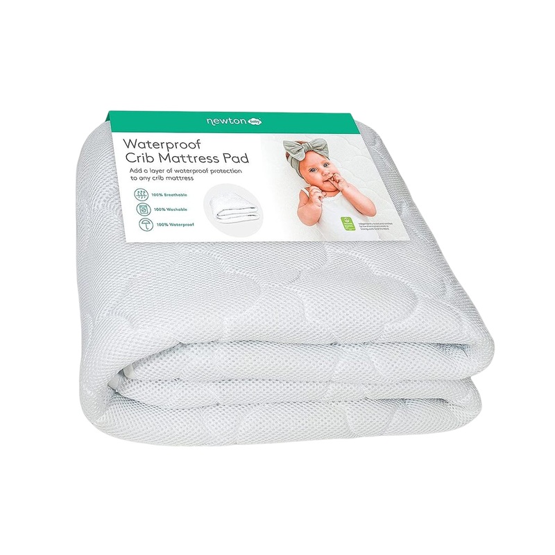 Newton Waterproof + Breathable Mattress Pad, 1 pack, White
