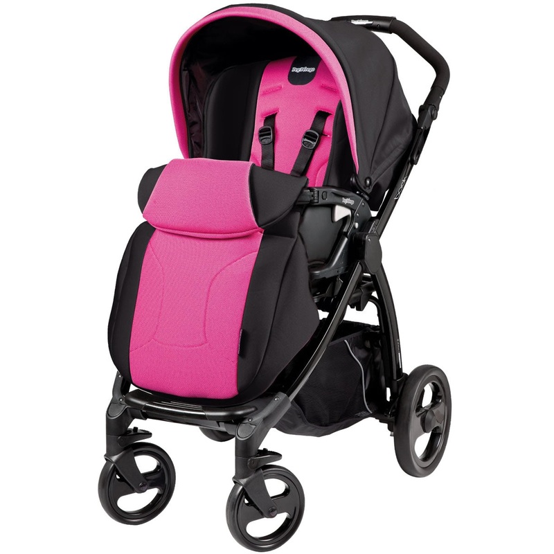 Peg Perego Book Plus Stroller in Fuschia