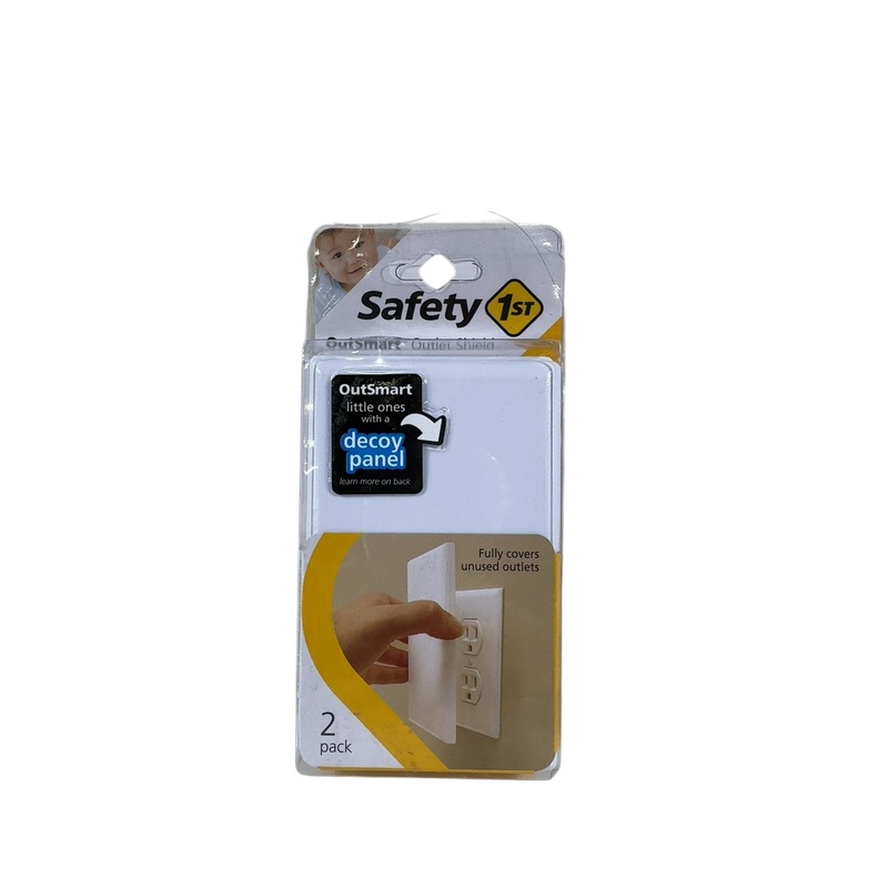 Safety 1st Outsmart Outlet Shield, 2 Pack