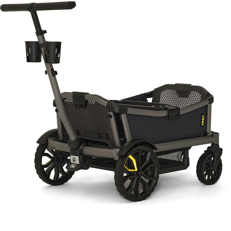 Veer OPEN BOX Cruiser City XL (4 Seater) Stroller Wagon – Grey