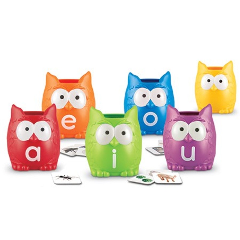 Vowel Owls Sorting Set