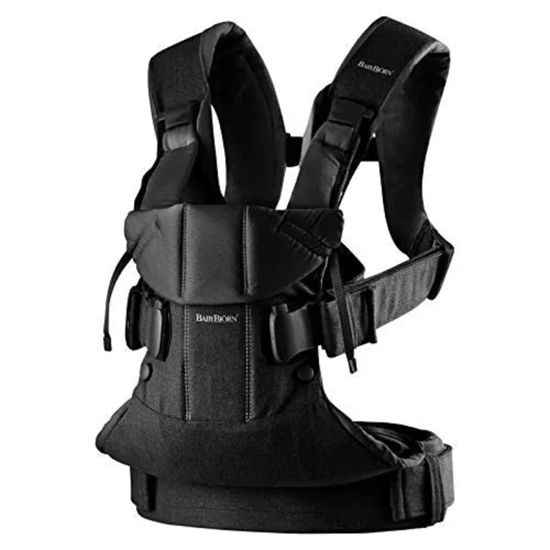 Baby Carrier One Black Woven