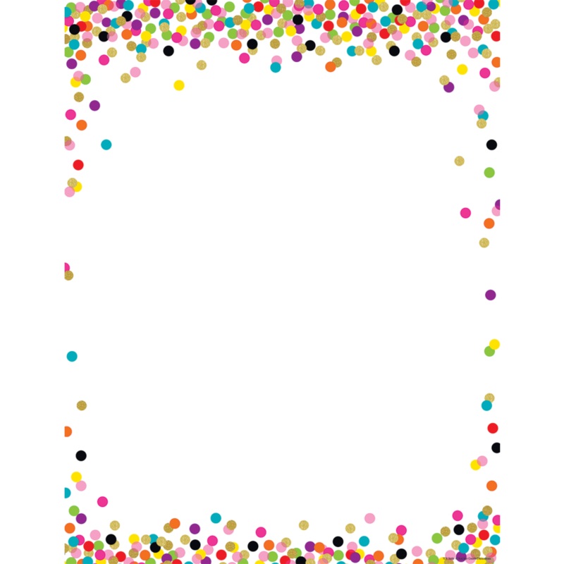 Confetti Blank Chart(C)