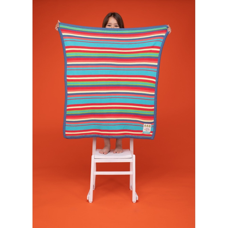 Cosatto Stripe Blanket Multi Colour