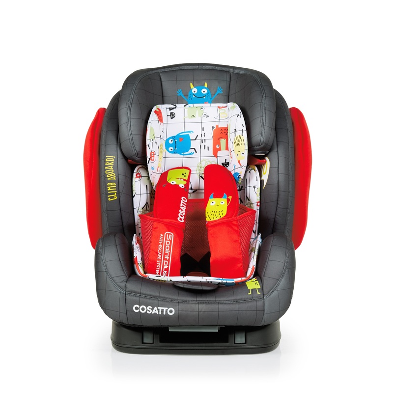 CT3917 Hug Group 123 Isofix Monster Mob (5 Point Plus)