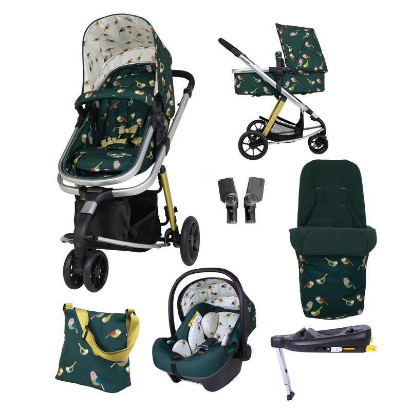 Giggle 2 in 1 i-Size Everything Bundle Birdland