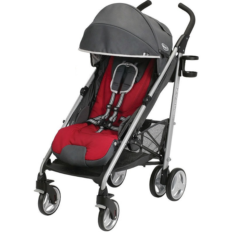 Graco Breaze Click Connect Stroller – Chili Red