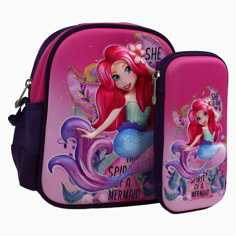 Mermaid School Set (Lunch Bag + Pencil Case)