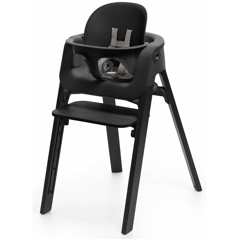 Stokke Steps High Chair – Black/Oak Black