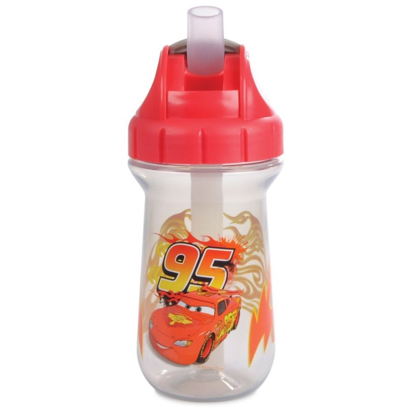 The First Years 10 oz Flip Top Straw Cup – Cars
