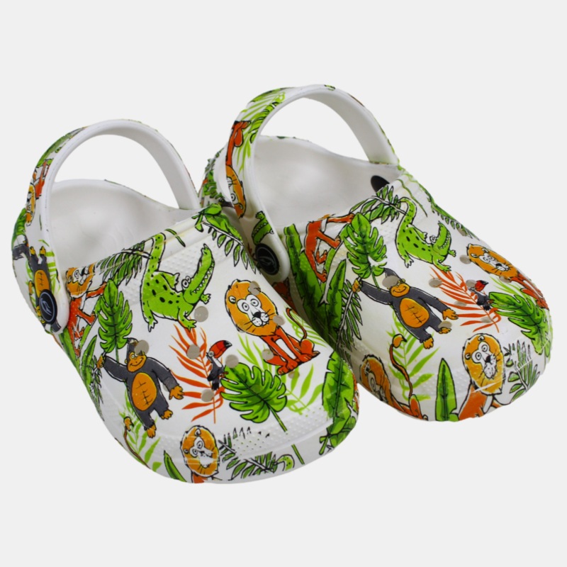 Unisex Kids Rubber CRO  White Pronto