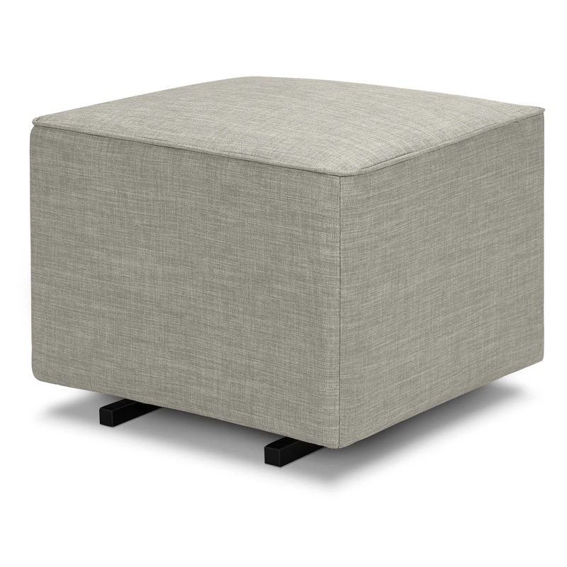 Universal Gliding Ottoman – Performance Gray Fabric