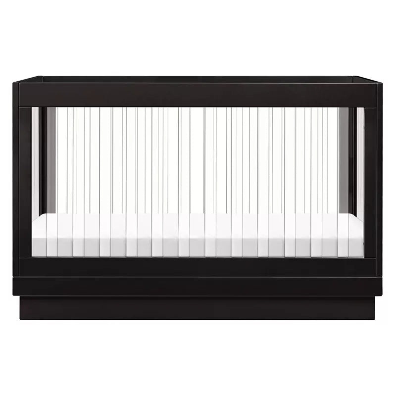 Babyletto Harlow 3-in-1 Convertible Crib with Toddler Rail – Black