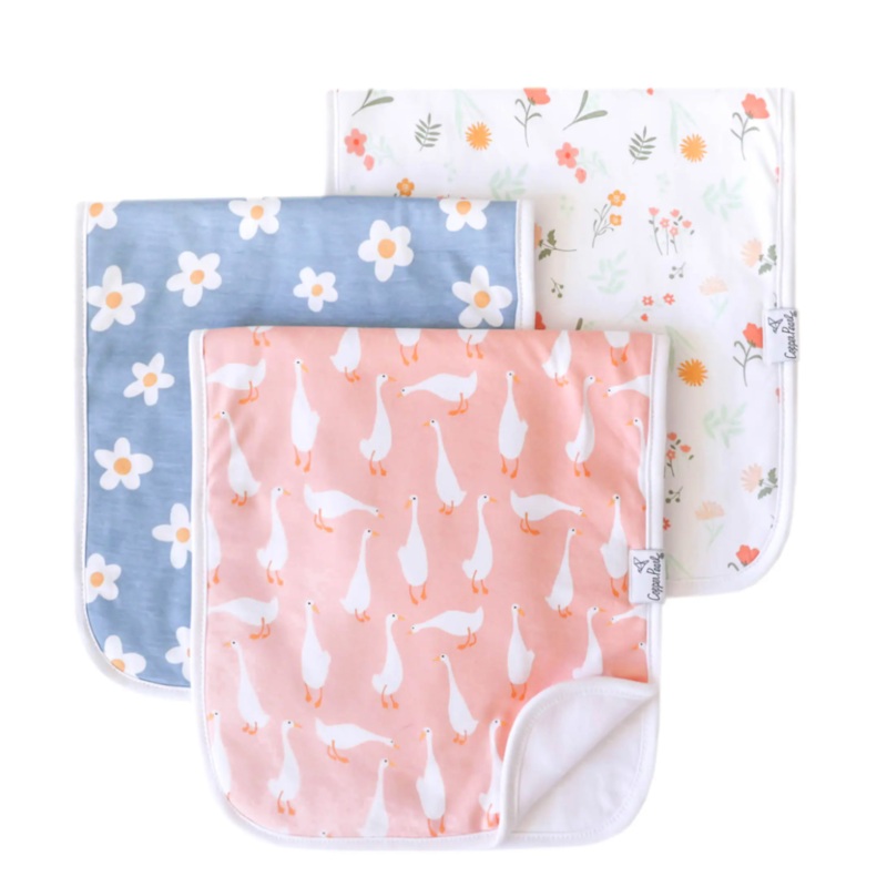 Burp Cloth Set (3 Pack) – Goosie