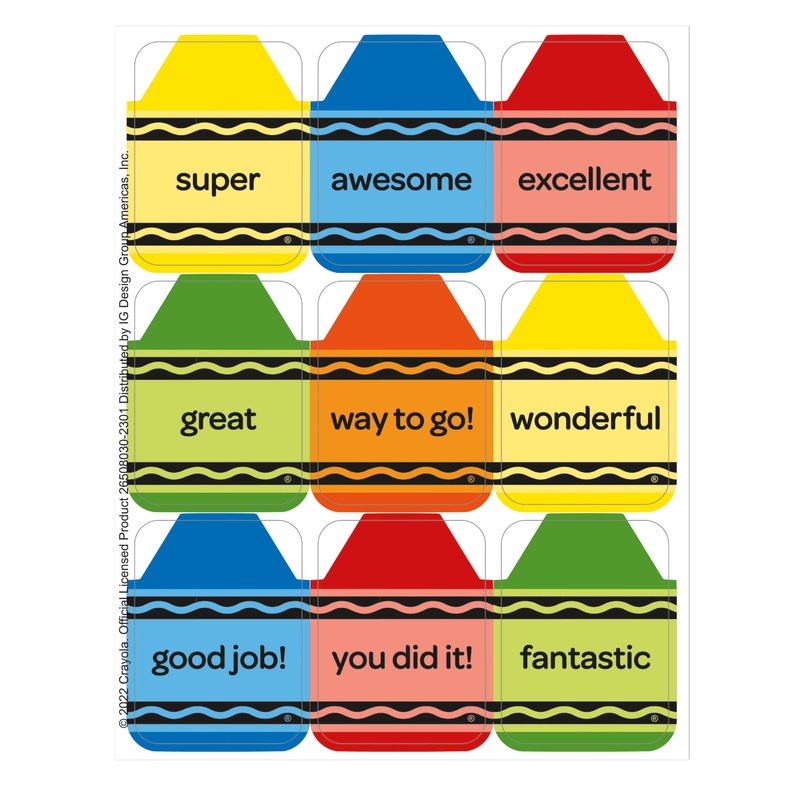 Crayola Stickers – Giant