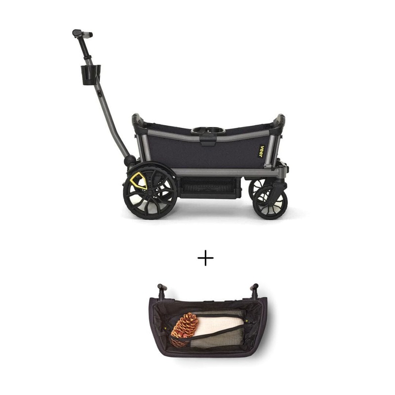 Veer Cruiser City / Cruiser City XL Wagon and Foldable Storage Basket Bundle