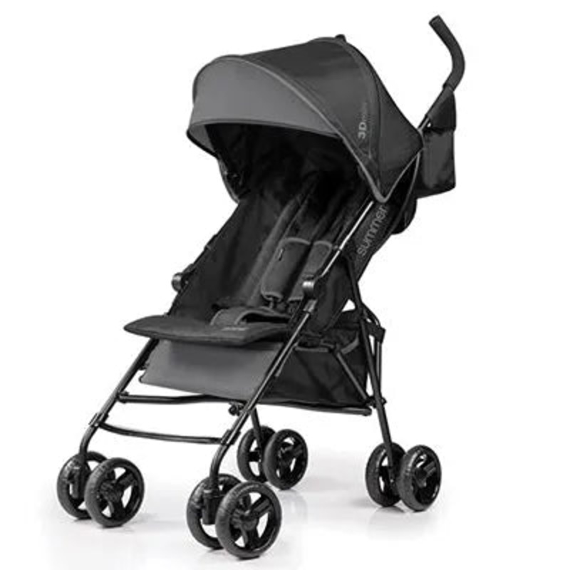 3D Mini Stroller – Gray (See Description)