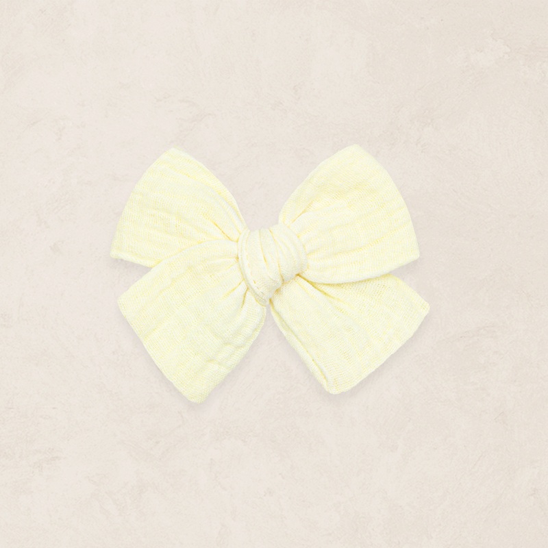 Adventure Bow – Buttercream Clip
