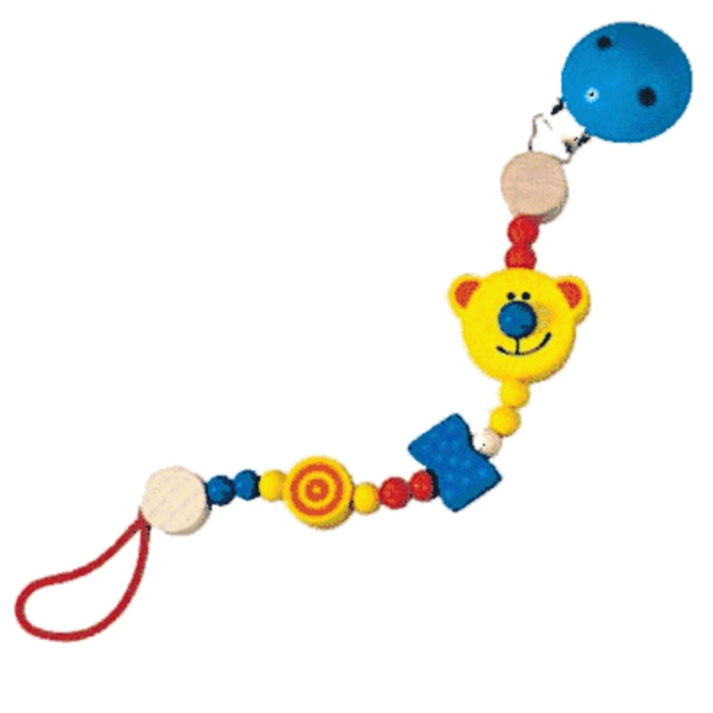 Haba Teddy Bear Pacifier Chain