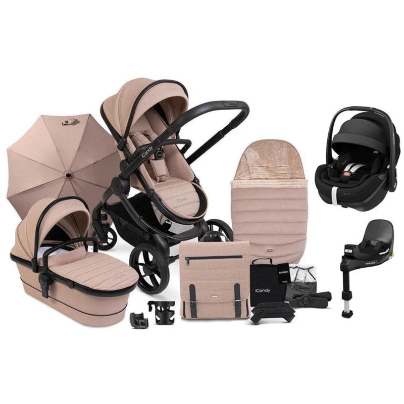 iCandy Peach 7 Complete Travel System with Pebble 360 Pro 2 – Cookie