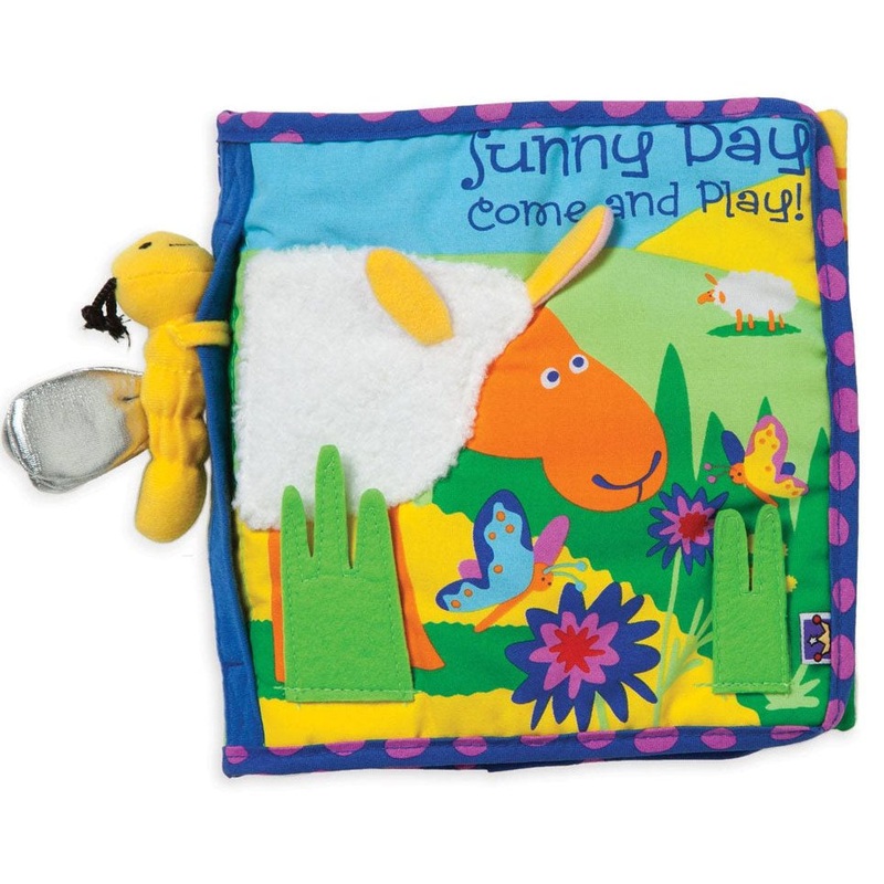 Manhattan Toy Sunny Day Activity Soft Activity Book