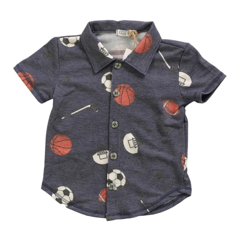 Shortsleeve Button Shirt – All Sport