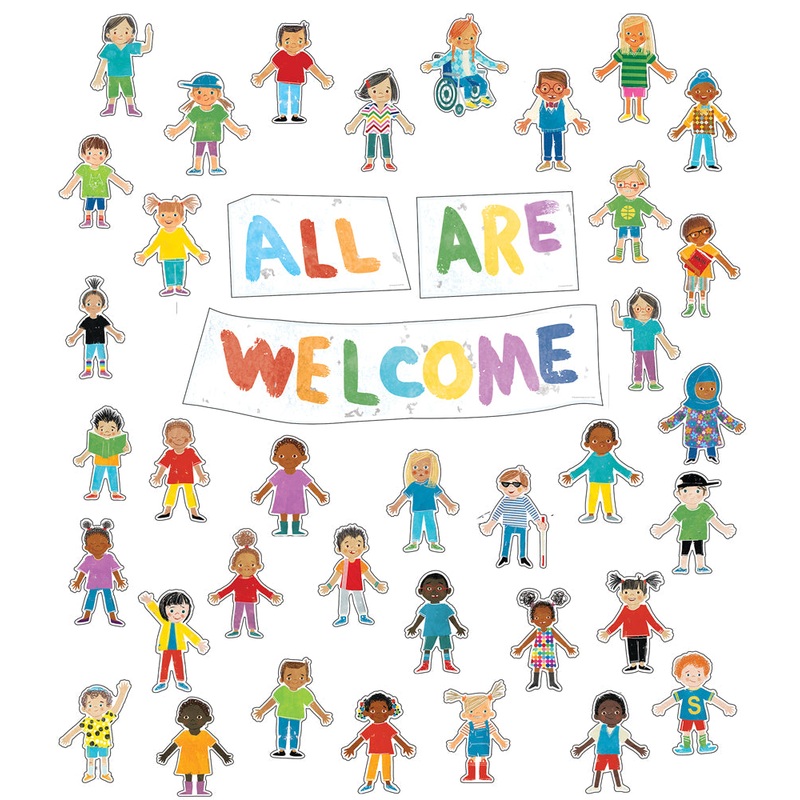 All Are Welcome Bulletin Board Set