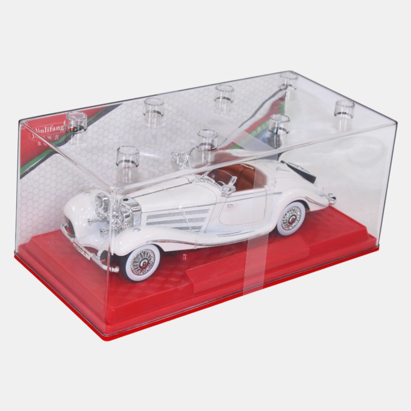 Die-Cast Classic Car  White Mercedes