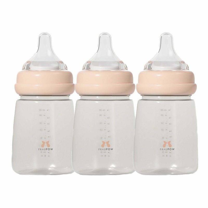 Fraupow Milk Storage & Feeding Bottles  3 Pack