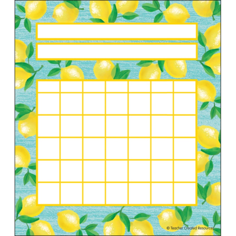 Lemon Zest Incentive Charts(C)