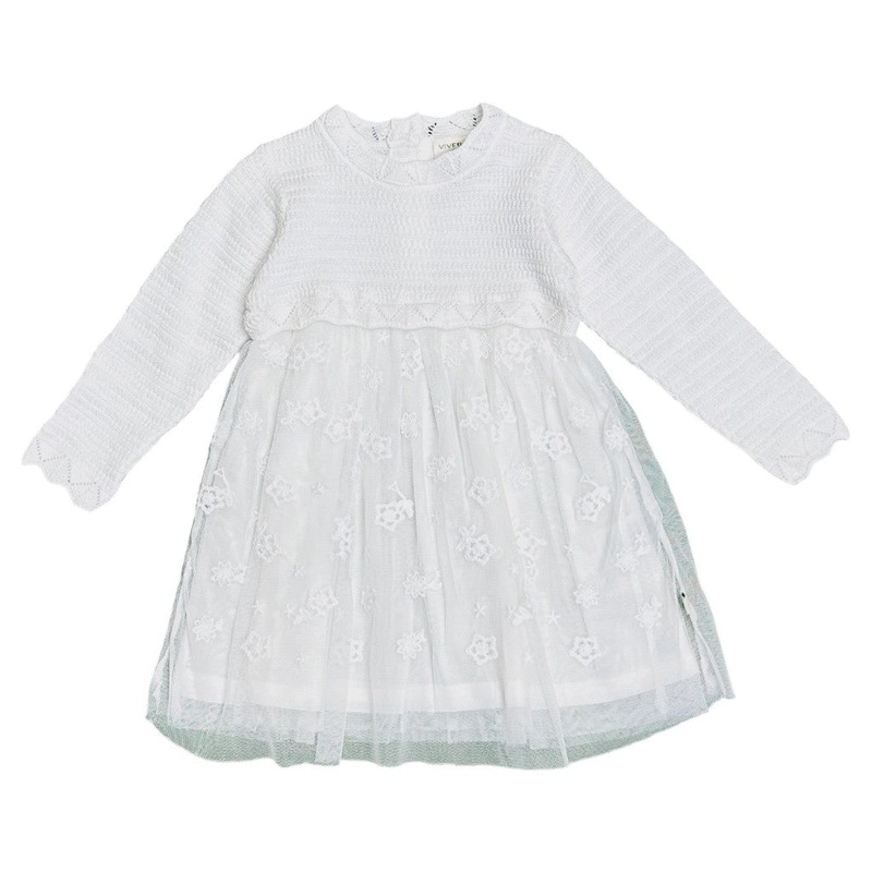 Milan Floral Embroidered Dress