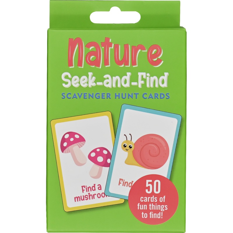Nature Seek-and-Find Scavenger Hunt Cards