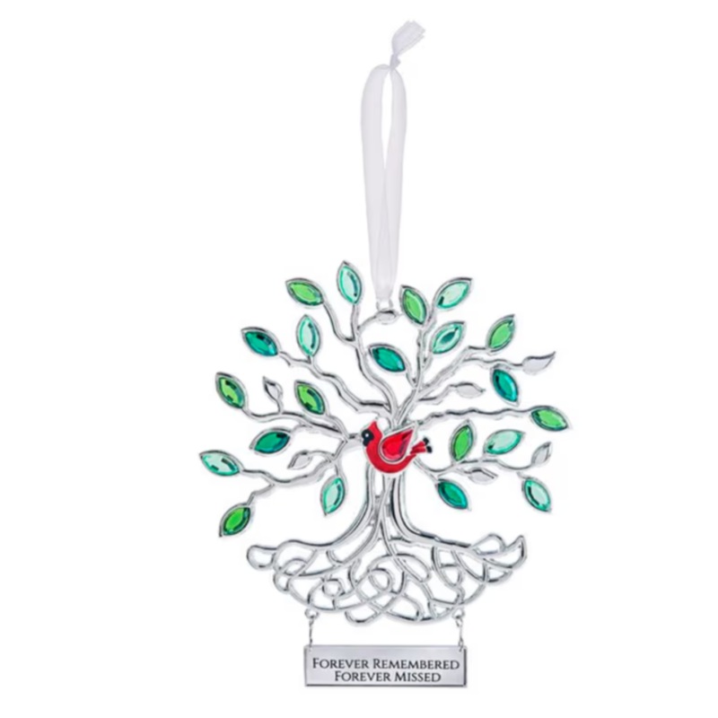 Ornament-Forever Remembered Cardinal In Tree