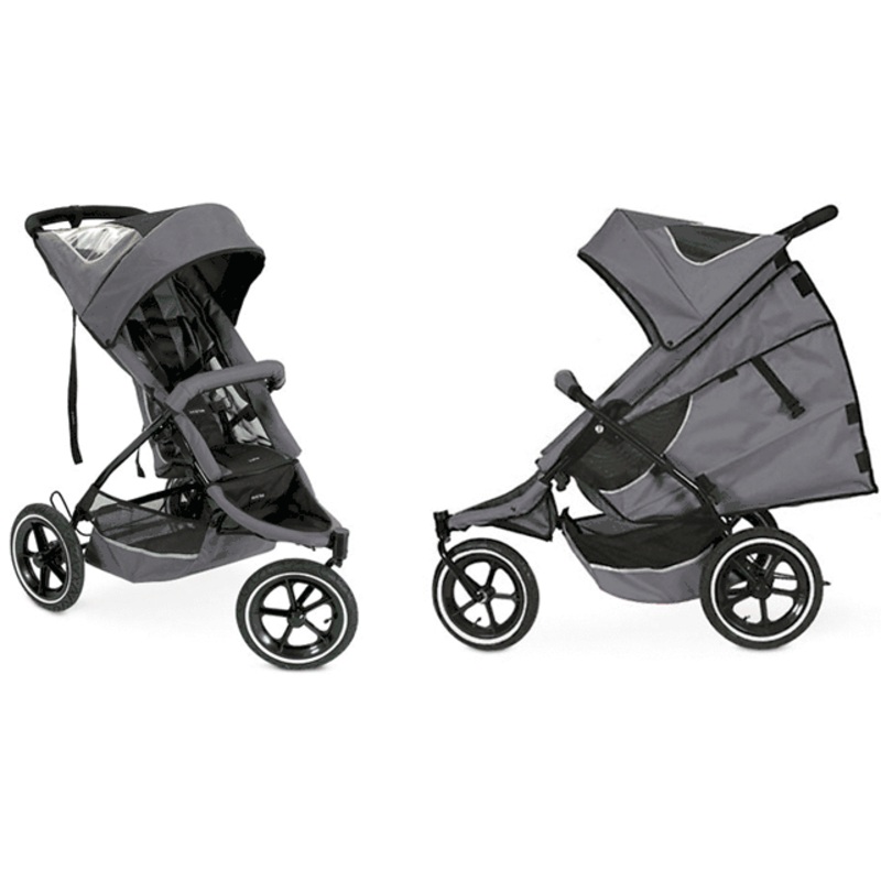 Phil & Ted – E3 Buggy Single in Charcoal
