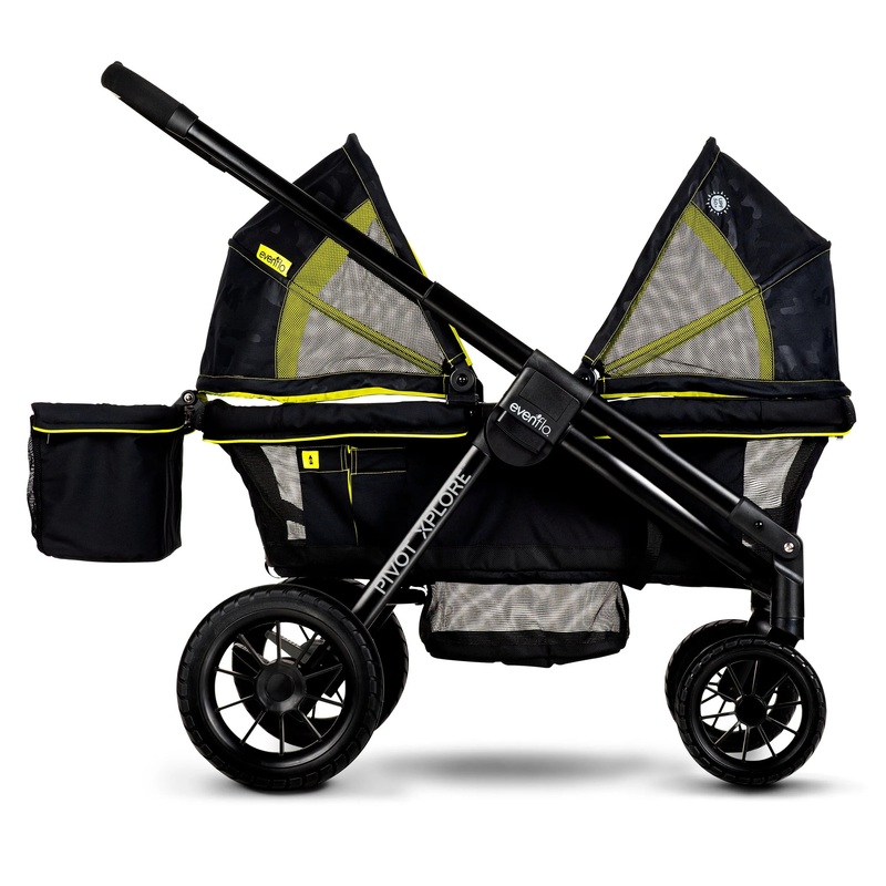 Pivot Xplore All-Terrain Double Stroller Wagon – Wayfarer (See Description)