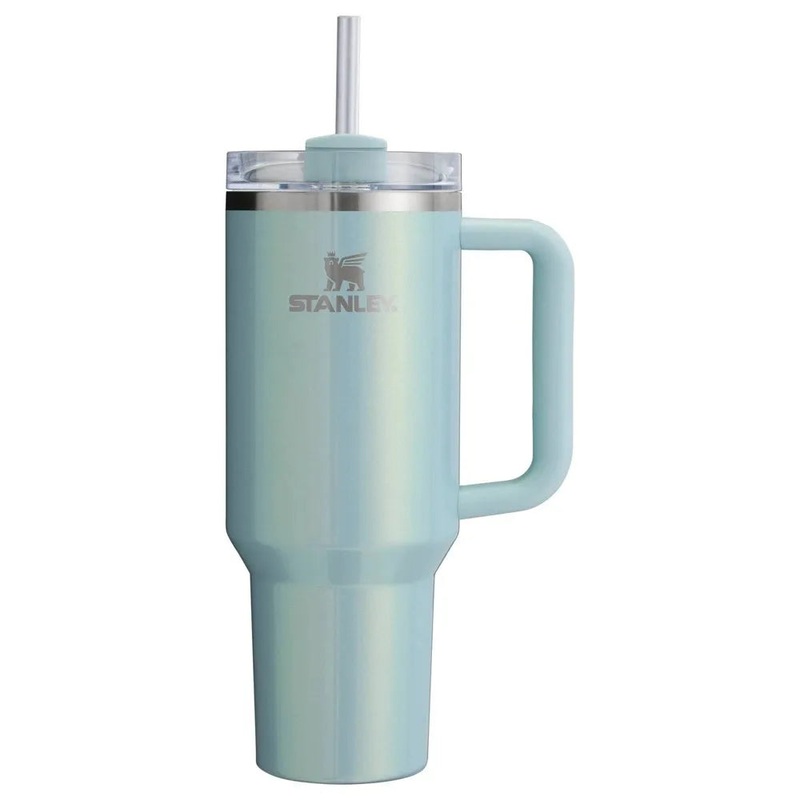 Stanley 40 Oz Stainless Steel H2.0 Flowstate Quencher Tumbler Blueberry Milk (See Description)