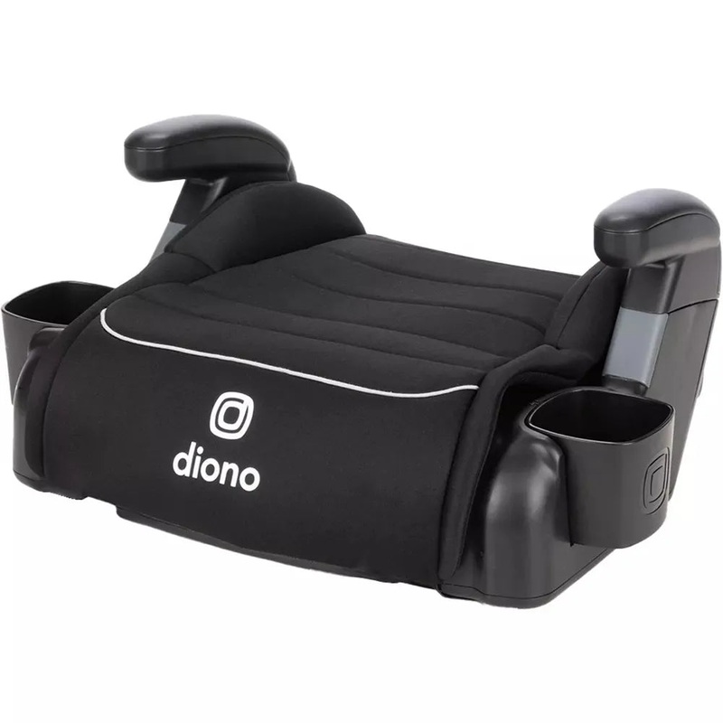 Connect3 R Backless Booster Car Seat – Black Storm