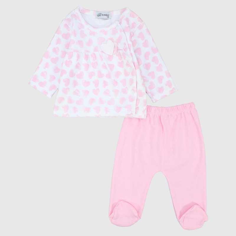Lots Of Hearts Long-Sleeved Pajama