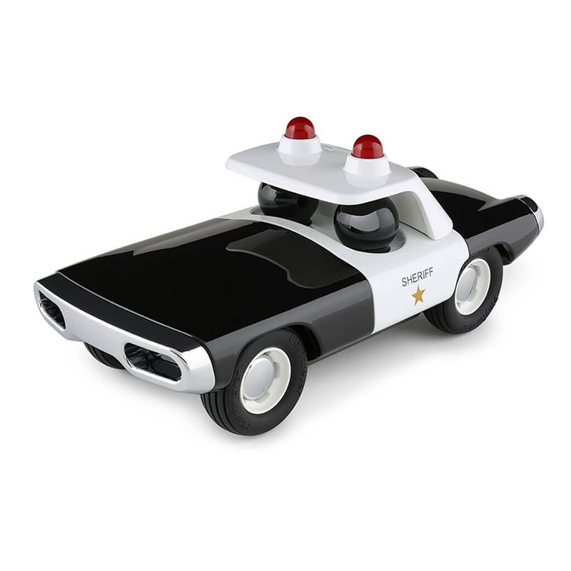 Maverick Heat Sheriff Toy Car Black and White