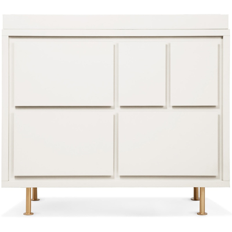 Nursery Works Novella 5-Drawer Dresser – Dune White